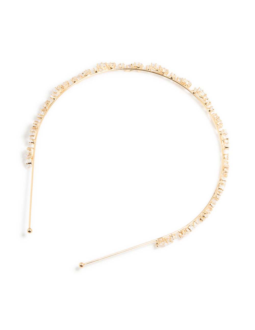 Gold Plated Wavy Vine Headband