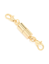 Gold Magnetic Necklace Clasp - link has visual effect only