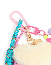 Heart & Rope Key Chain - link has visual effect only