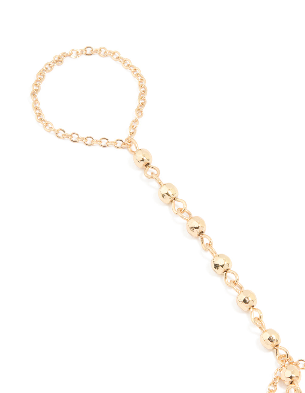 Gold Draped Hand Chain