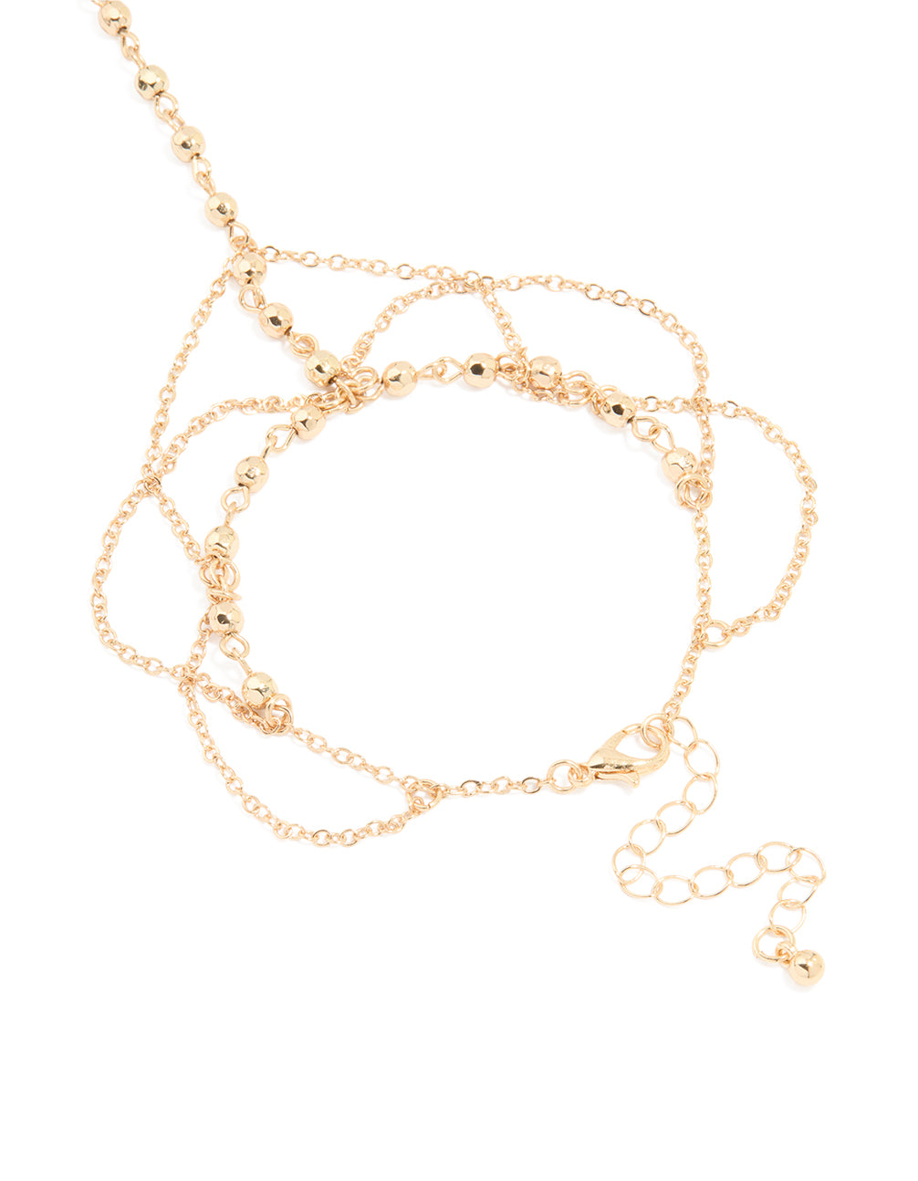Gold Draped Hand Chain