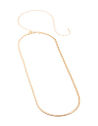 Gold Snake Chain Waist Chain - link has visual effect only