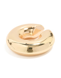 Gold Chunky Ear Cuff - link has visual effect only