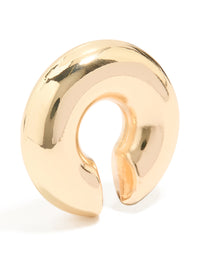 Gold Chunky Ear Cuff - link has visual effect only