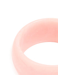 Pink Acrylic Marble Bangle - link has visual effect only