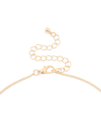 Gold Heart Cameo Necklace - link has visual effect only