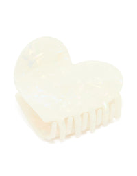 Acrylic Heart Shaped Claw Clip - link has visual effect only