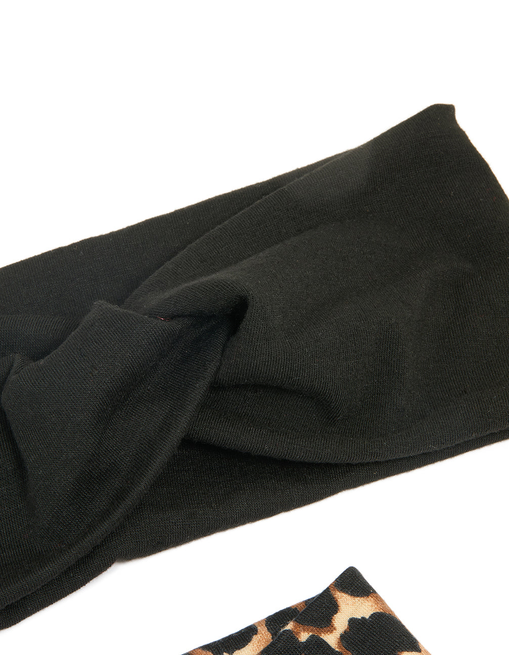 Animal Print Twisted Stretch Headbands 2-Pack