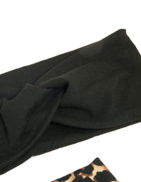 Animal Print Twisted Stretch Headbands 2-Pack - link has visual effect only