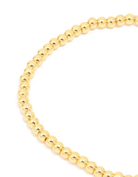 Waterproof Gold Plated Stainless Steel Star Stretch Bracelet - link has visual effect only