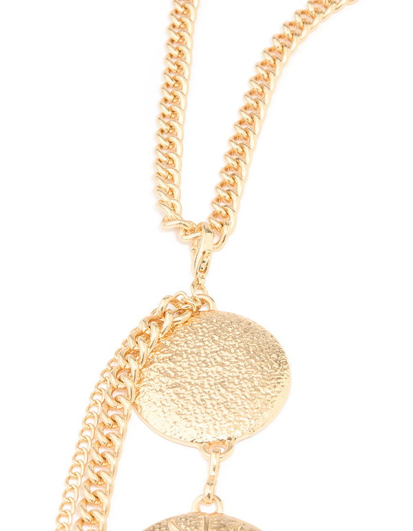 Gold Celestial Sun Chain Belt