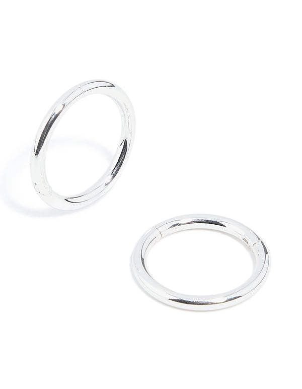 Waterproof Stainless Steel Sleeper Earrings 10MM