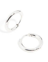 Waterproof Stainless Steel Clicker Earrings 14MM - link has visual effect only