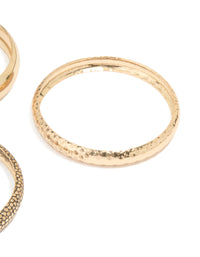 Gold Stacking Bangles 3-Pack - link has visual effect only