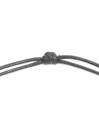 Waterproof Gold Plated Stainless Steel Large Open Pendant Cord Necklace - link has visual effect only