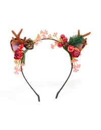 Kids Reindeer Antler Forest Headband - link has visual effect only