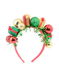 Kids Tinsel Bauble & Present Headband - link has visual effect only