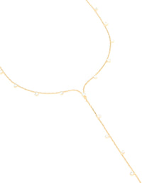 Gold Diamante Marquise Snake Y-Necklace - link has visual effect only