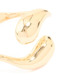 Gold Large Yin-Yang Wrist Cuff - link has visual effect only