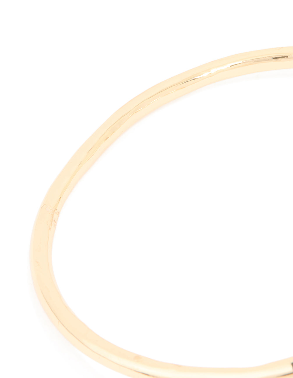 Gold Small Teardrop Thin Arm Cuff