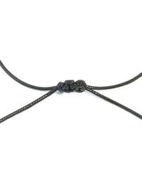 Pink Acrylic Pebble Large Cord Pendant Necklace - link has visual effect only