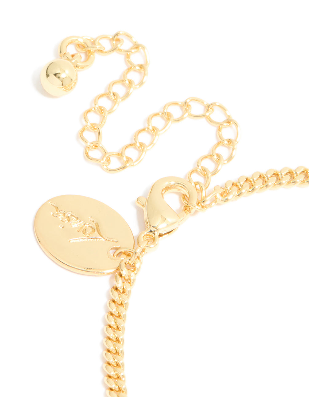 Gold Plated Cubic Zirconia Butterfly Chain Bracelet
