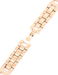 Rose Gold Flower Strap 38/40/41 mm - link has visual effect only