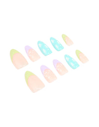 Pastel Star French Press-On Nail Set - link has visual effect only
