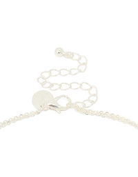 Silver Plated Cross & Mary Pendant Layered Necklace - link has visual effect only