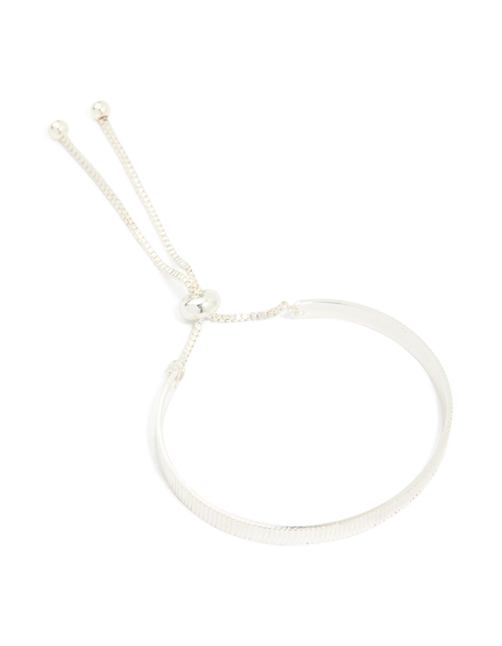 Silver Plated Toggle Bangle