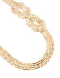 Gold Snake Chain Knot Belt - link has visual effect only