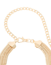Gold Snake Chain Knot Belt - link has visual effect only
