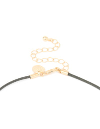 Multicoloured Acrylic Beaded Pendant Necklace - link has visual effect only