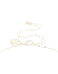 Silver Plated Freshwater Pearl Y-Necklace - link has visual effect only