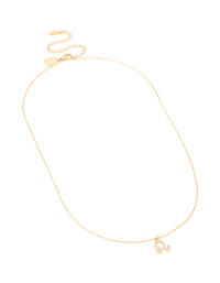 Waterproof Gold Plated Stainless Steel Cubic Zirconia Leo Zodiac Sign Necklace - link has visual effect only