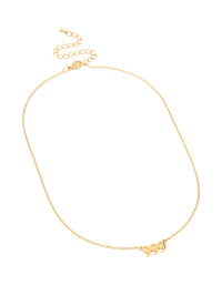 Waterproof Gold Plated Stainless Steel Angel Number 999 Necklace - link has visual effect only