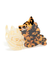 Acrylic Cat Novelty Claw Clipas 2-Pack - link has visual effect only