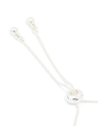 Silver Plated 13-Cubic Zirconia Statement Toggle Bracelet - link has visual effect only