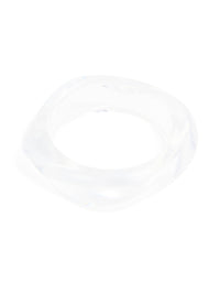 Clear Acrylic Bangle - link has visual effect only
