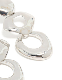 Silver Open Orb Drop Earrings - link has visual effect only