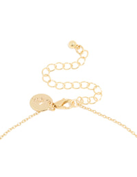 Gold Plated Freshwater Pearl Y-Necklace - link has visual effect only