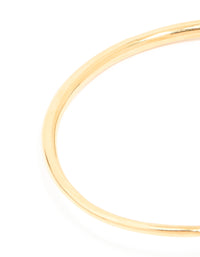 Waterproof Gold Plated Stainless Steel Open Leaf Wrist Cuff - link has visual effect only