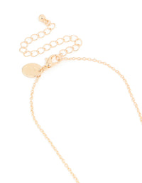 Gold Pastel Frangipani Necklaces 3-Pack - link has visual effect only