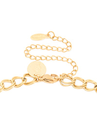 Waterproof Gold Plated Stainless Steel Sea Charm Necklace - link has visual effect only