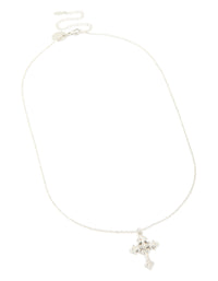 Waterproof Stainless Steel Gothic Cross Necklace - link has visual effect only