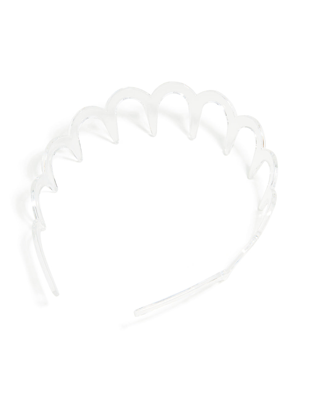 Clear  Wavy Headband
