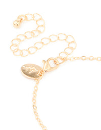 Kids Gold Shaker Unicorn Necklaces 2-Pack - link has visual effect only