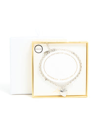 Waterproof Stainless Steel Chunky Heart Bracelet - link has visual effect only