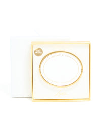 Waterproof Gold Plated Stainless Steel Evil Eye Cubic Zirconia Bangle - link has visual effect only