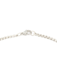 Mens Waterproof Stainless Steel Smooth Cross Pendant Necklace - link has visual effect only